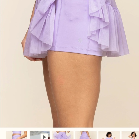 POPFLEX Lilac Skater Skirt - Picture 4 of 4